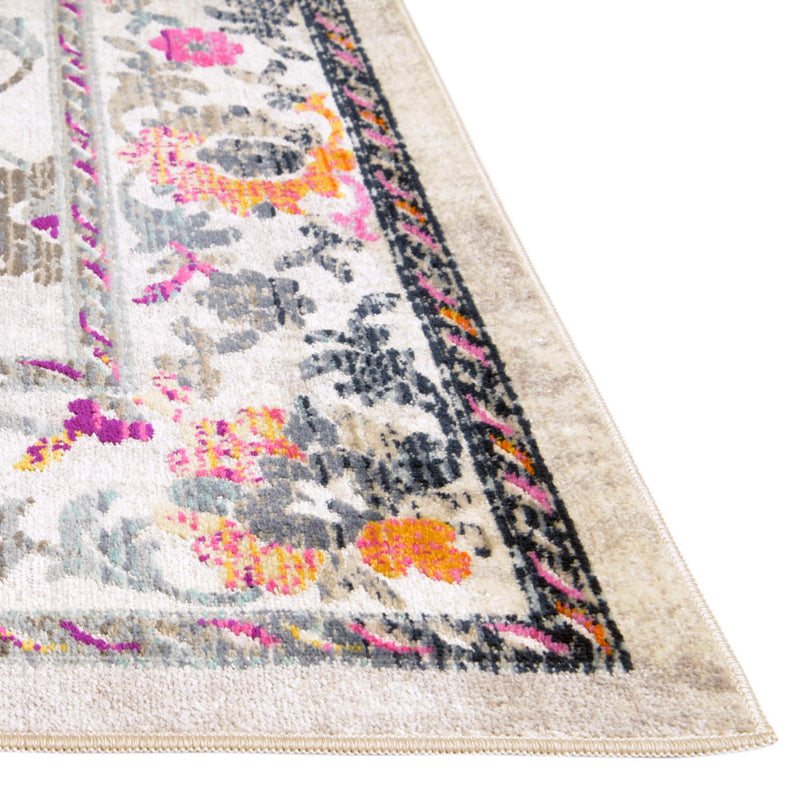 Prague Tapestry Collection Area Rug - Vysehrad Rectangle Ivory lifestyle 7