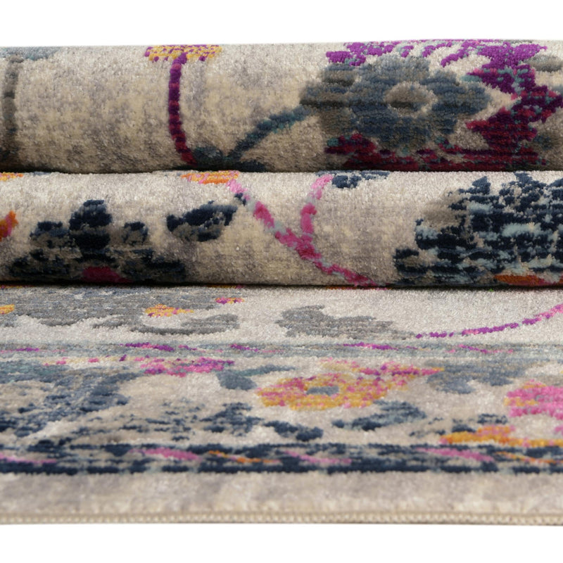 Prague Tapestry Collection Area Rug - Vysehrad Rectangle Ivory lifestyle 14