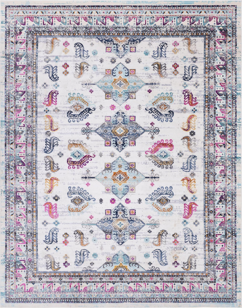 Prague Tapestry Collection Area Rug - Karlovy Rectangle Multi Main
