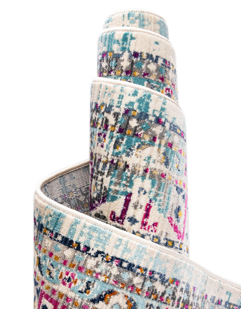 Prague Tapestry Collection Area Rug - Karlovy Rectangle Multi lifestyle 11
