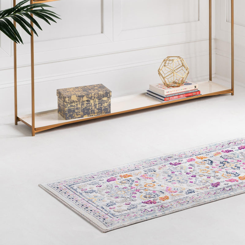 Prague Tapestry Collection Area Rug - Karlovy Runner Multi lifestyle 20