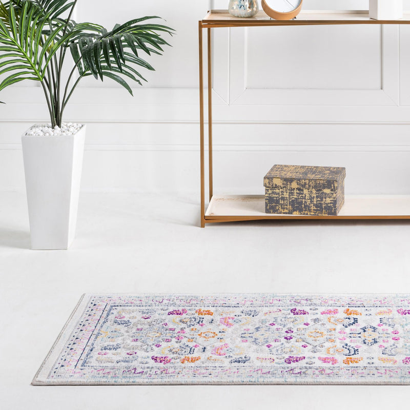 Prague Tapestry Collection Area Rug - Karlovy Runner Multi lifestyle 22