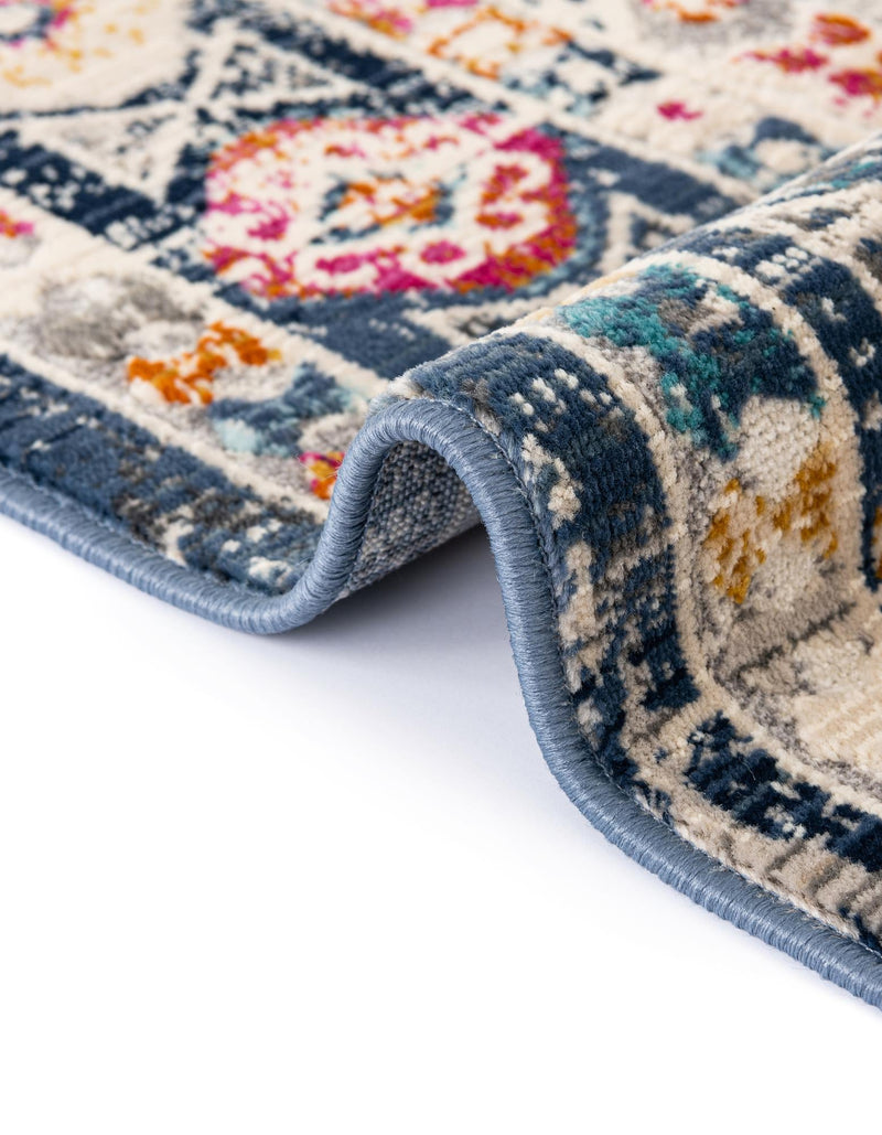 Prague Tapestry Collection Area Rug - Sumava Rectangle Light Gray lifestyle 20