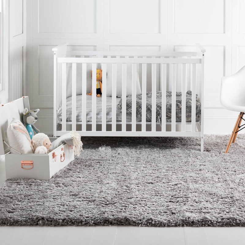 Eternal Plush Oasis Collection Area Rug - Tranquility (Ash) Square Ash lifestyle 6