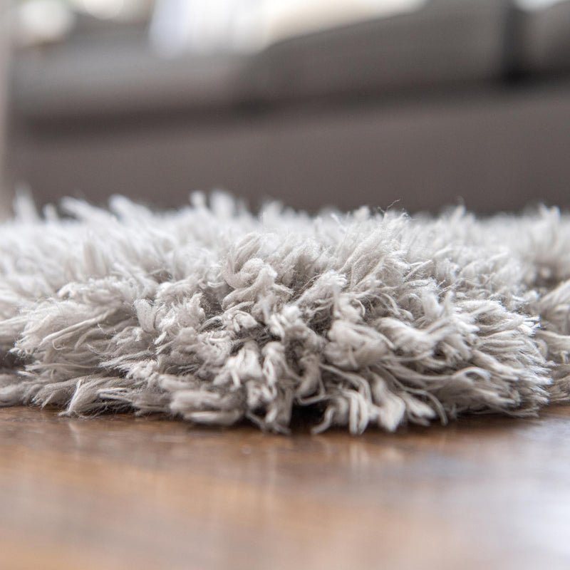 Eternal Plush Oasis Collection Area Rug - Tranquility (Ash) Square Ash lifestyle 14