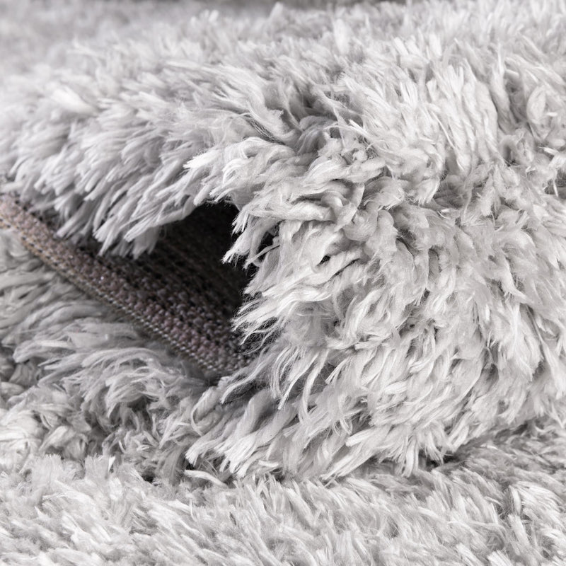 Eternal Plush Oasis Collection Area Rug - Tranquility (Ash) Square Ash lifestyle 24