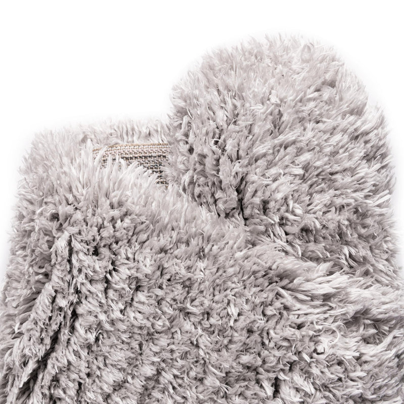 Eternal Plush Oasis Collection Area Rug - Tranquility (Ash) Square Ash lifestyle 37