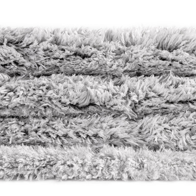 Eternal Plush Oasis Collection Area Rug - Tranquility (Ash) Square Ash lifestyle 46