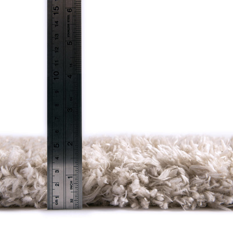 Eternal Plush Oasis Collection Area Rug - Tranquility (Linen) Rectangle Linen lifestyle 8