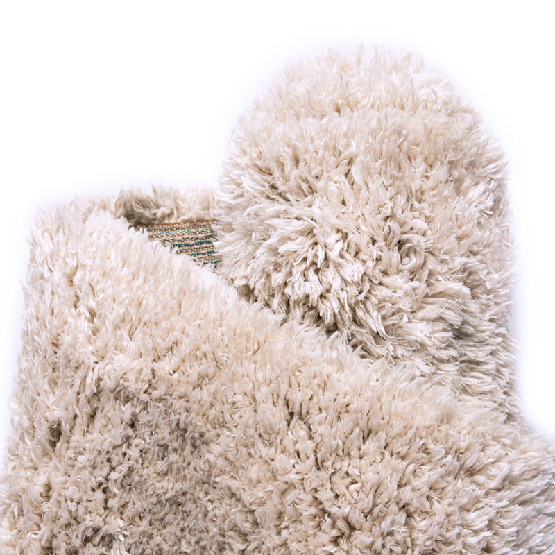 Eternal Plush Oasis Collection Area Rug - Tranquility (Linen) Rectangle Linen lifestyle 14