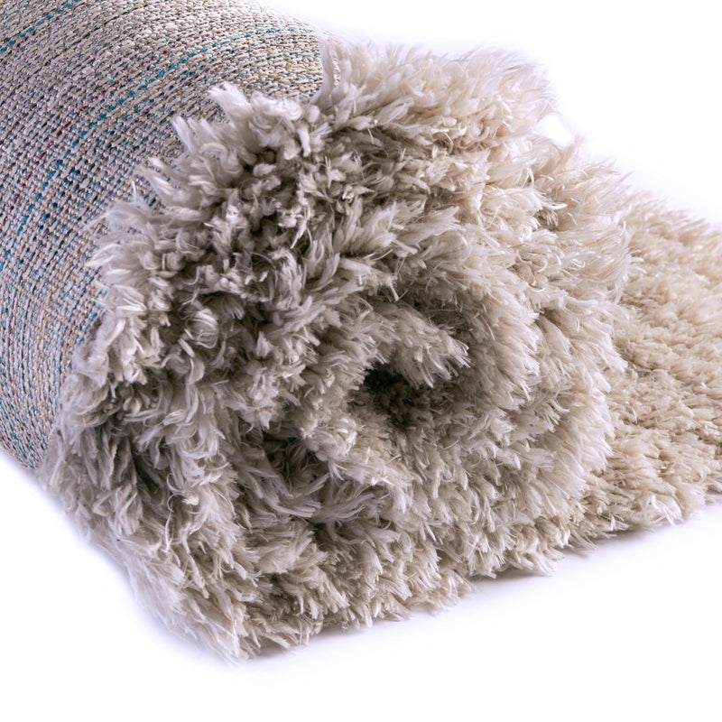 Eternal Plush Oasis Collection Area Rug - Tranquility (Linen) Rectangle Linen lifestyle 15