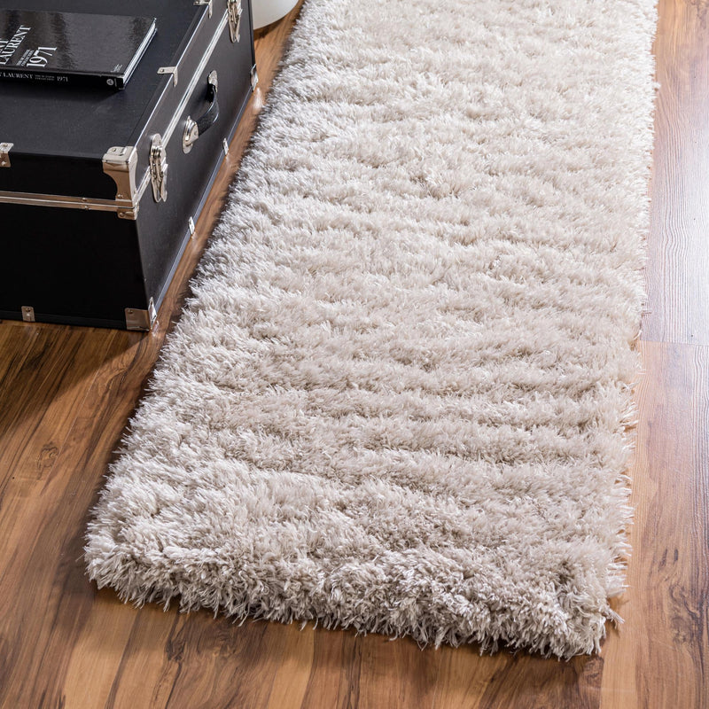 Eternal Plush Oasis Collection Area Rug - Tranquility (Linen) Runner Linen lifestyle 24