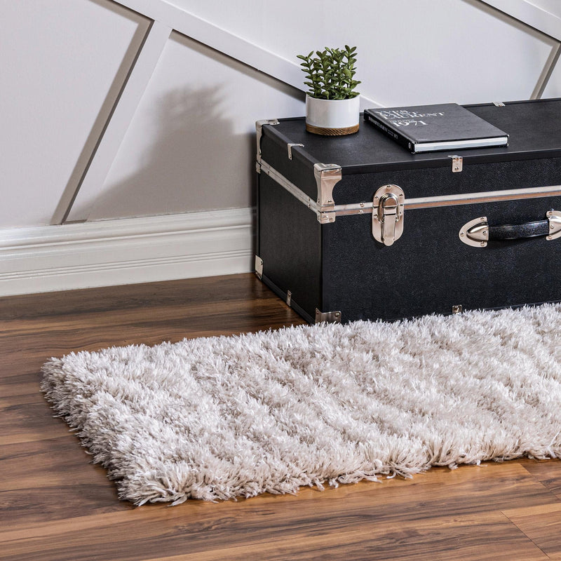 Eternal Plush Oasis Collection Area Rug - Tranquility (Linen) Runner Linen lifestyle 28