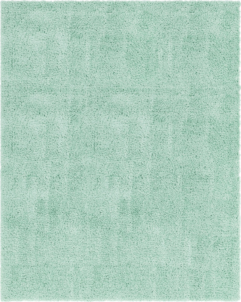 Eternal Plush Oasis Collection Area Rug - Tranquility (Cyan) Rectangle Cyan Main