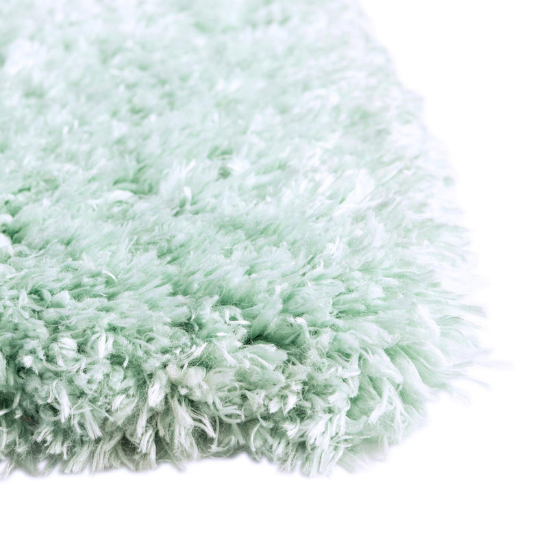 Eternal Plush Oasis Collection Area Rug - Tranquility (Cyan) Square Cyan lifestyle 25