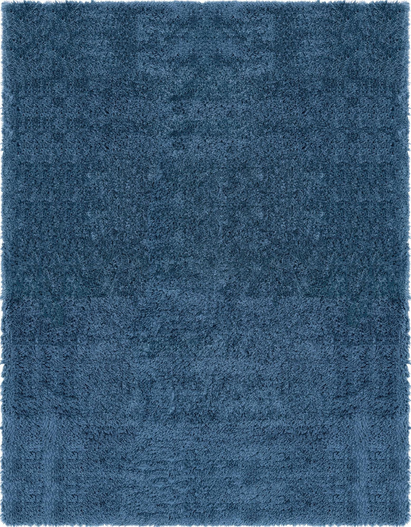 Eternal Plush Oasis Collection Area Rug - Tranquility (Aegean Blue) Rectangle Aegean Blue Main