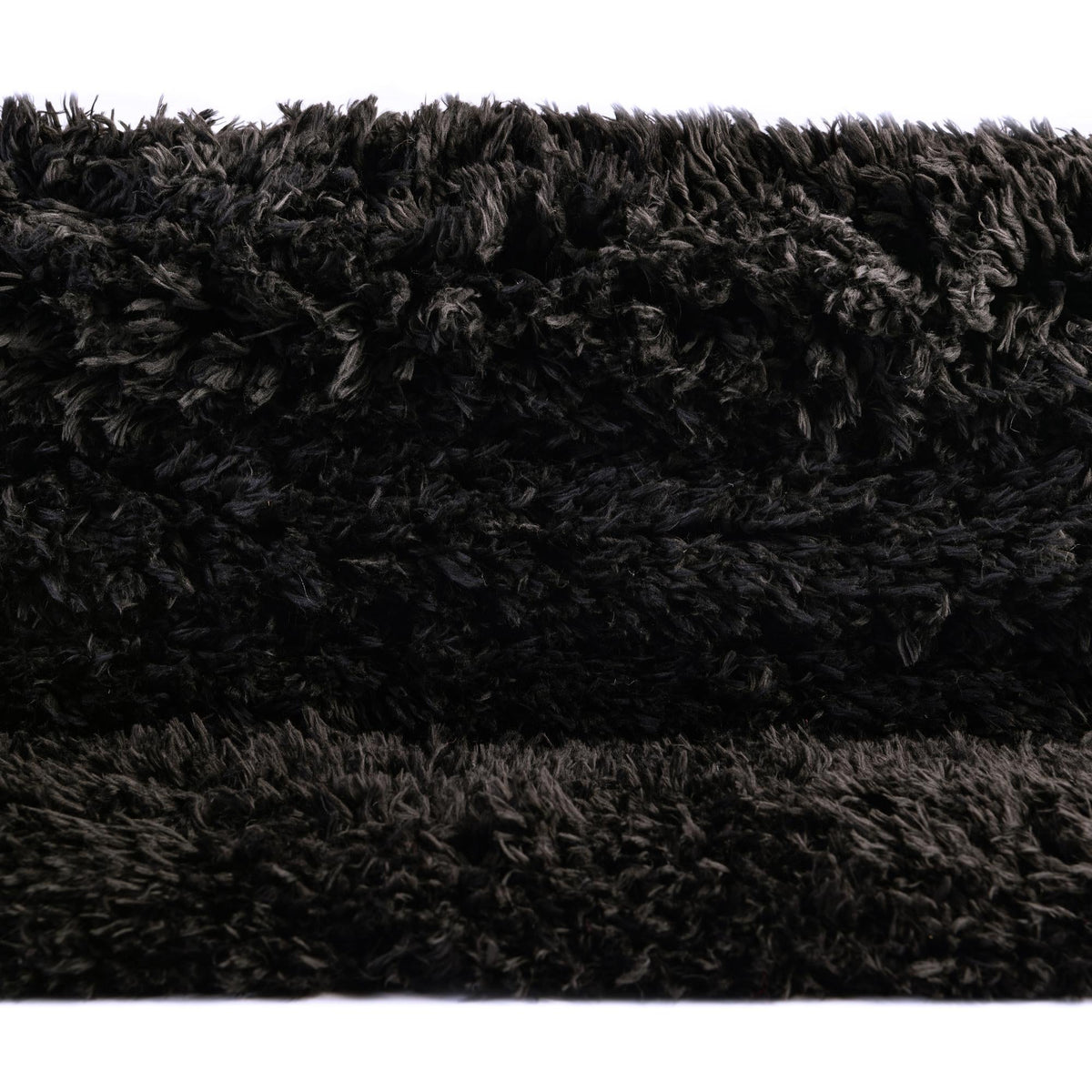 Eternal Plush Oasis Collection Area Rug - Tranquility (Onyx Black) Square Onyx Black lifestyle 43