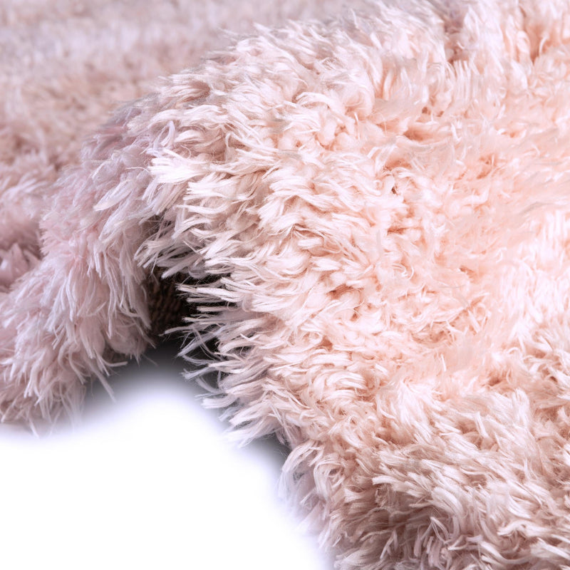Eternal Plush Oasis Collection Area Rug - Tranquility (Pink Lace) Square Pink Lace lifestyle 31
