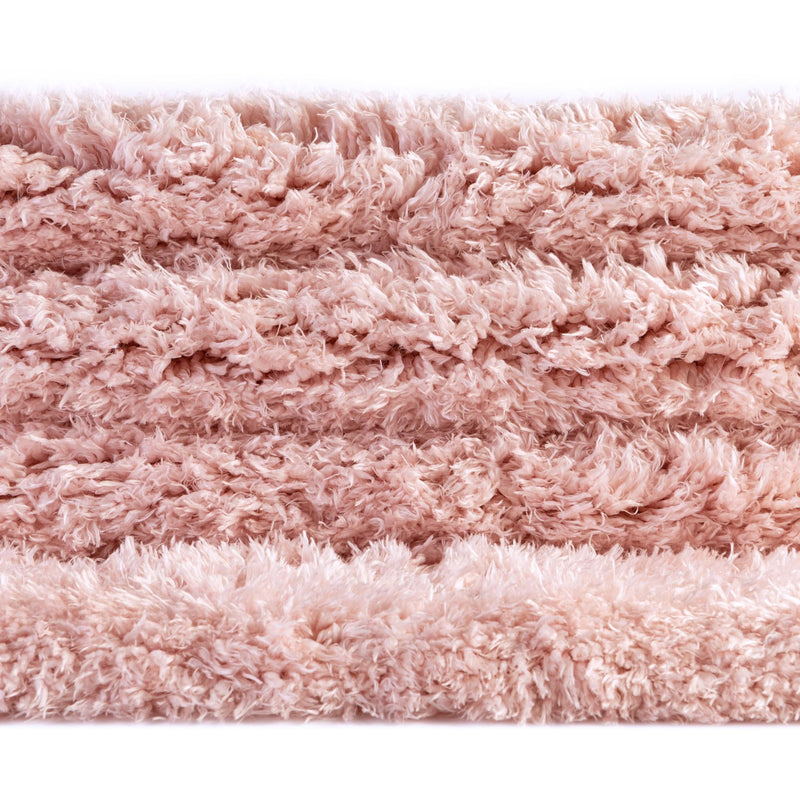 Eternal Plush Oasis Collection Area Rug - Tranquility (Pink Lace) Square Pink Lace lifestyle 43