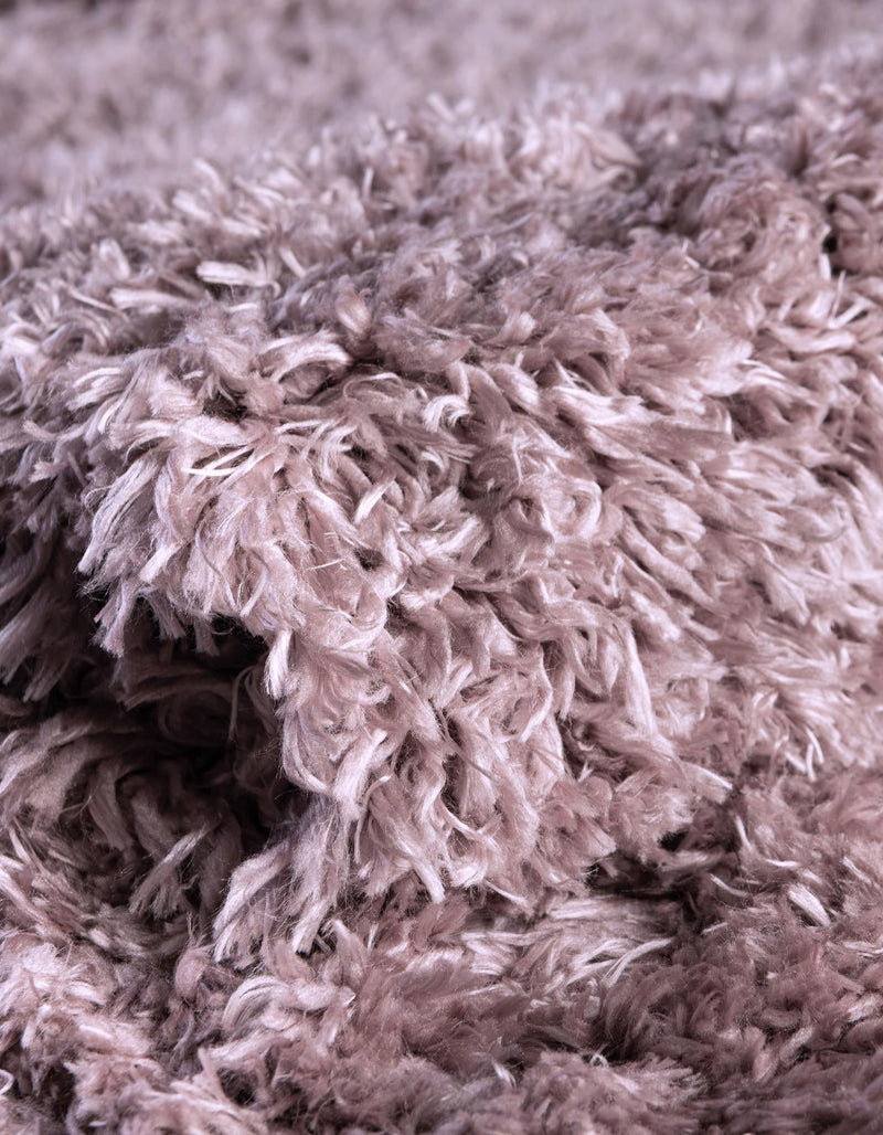 Eternal Plush Oasis Collection Area Rug - Tranquility (Lavender) Round Lavender lifestyle 22