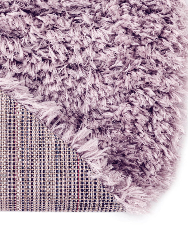 Eternal Plush Oasis Collection Area Rug - Tranquility (Lavender) Round Lavender lifestyle 30