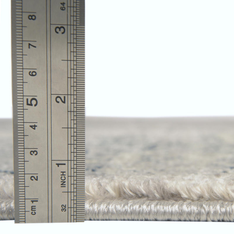 Savannah Elegance Collection Area Rug - Magnolia Rectangle Gray lifestyle 17