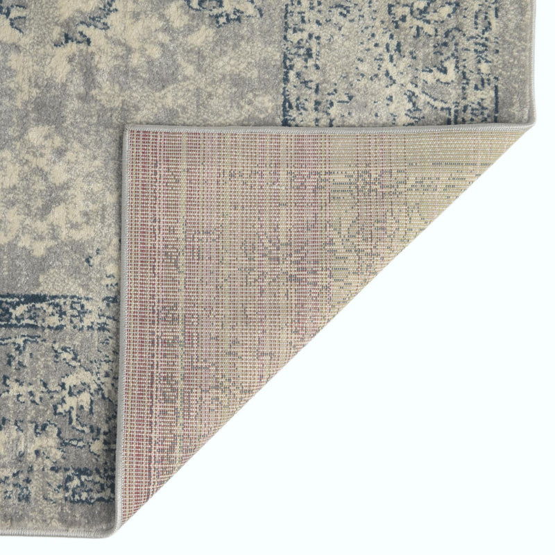 Savannah Elegance Collection Area Rug - Magnolia Rectangle Gray lifestyle 33