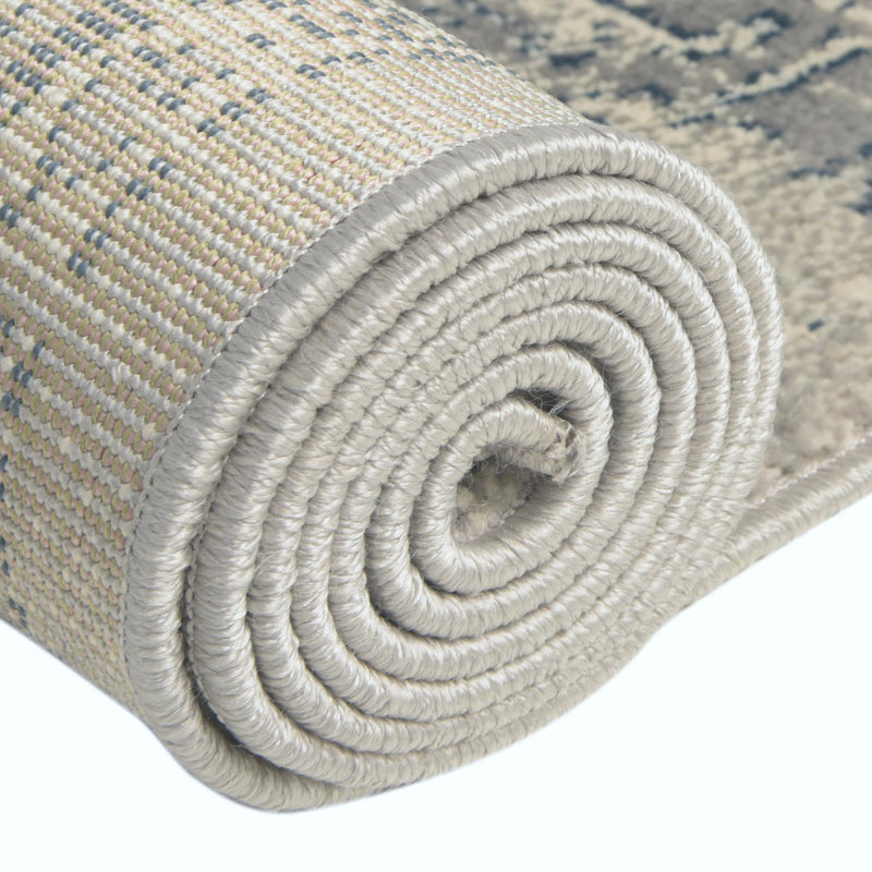 Savannah Elegance Collection Area Rug - Magnolia Rectangle Gray lifestyle 45