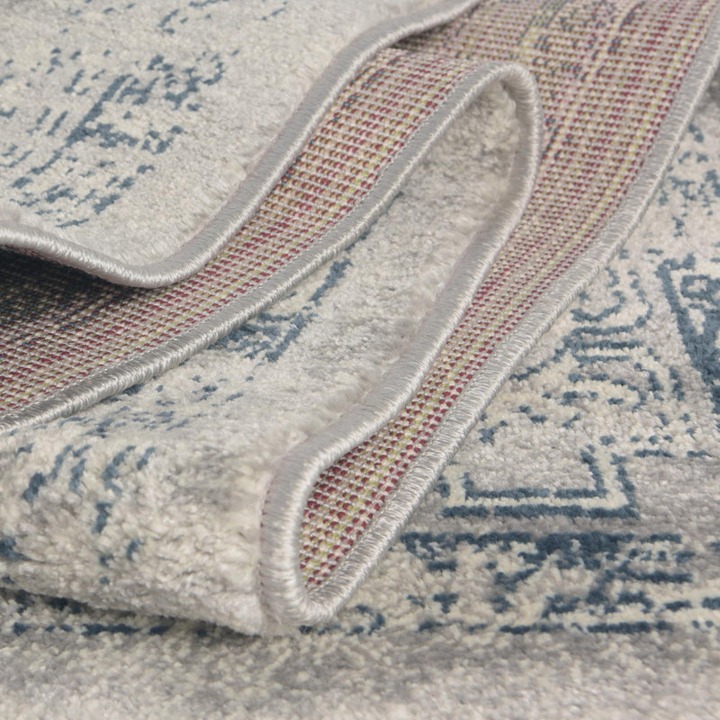 Savannah Elegance Collection Area Rug - Magnolia Rectangle Gray lifestyle 50
