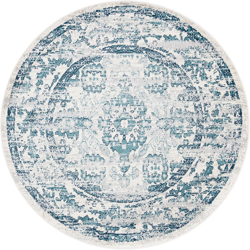 Savannah Elegance Collection Area Rug - Magnolia Round Ivory lifestyle 61