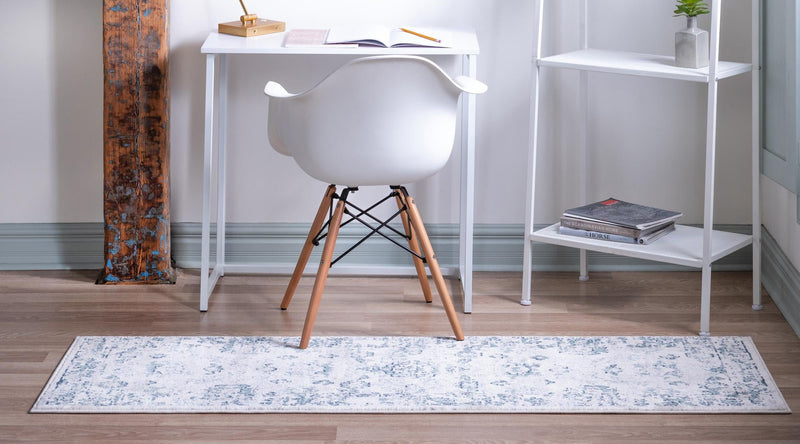 Savannah Elegance Collection Area Rug - Magnolia Runner Ivory lifestyle 104