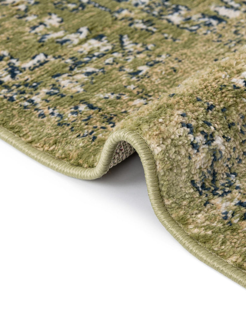 Savannah Elegance Collection Area Rug - Magnolia Rectangle Green lifestyle 49