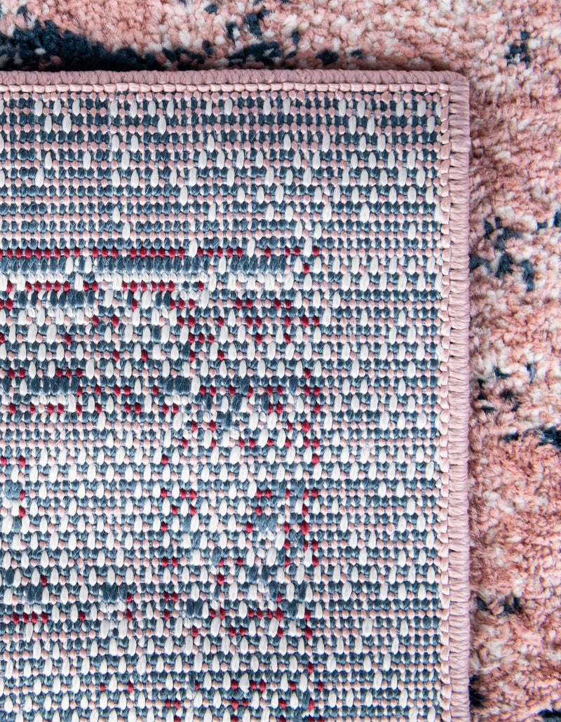 Savannah Elegance Collection Area Rug - Magnolia Rectangle Pink lifestyle 38