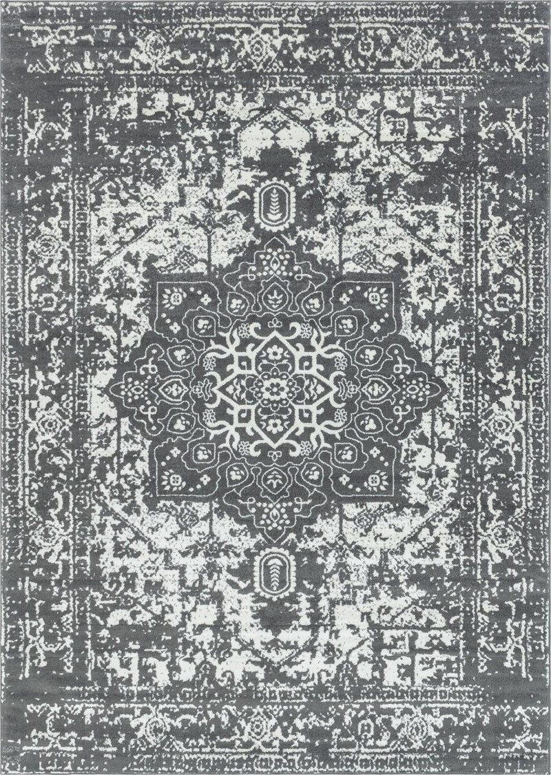 Georgetown Rugs Collection Area Rug - Dupont (Dark Gray) Rectangle Dark Gray Main