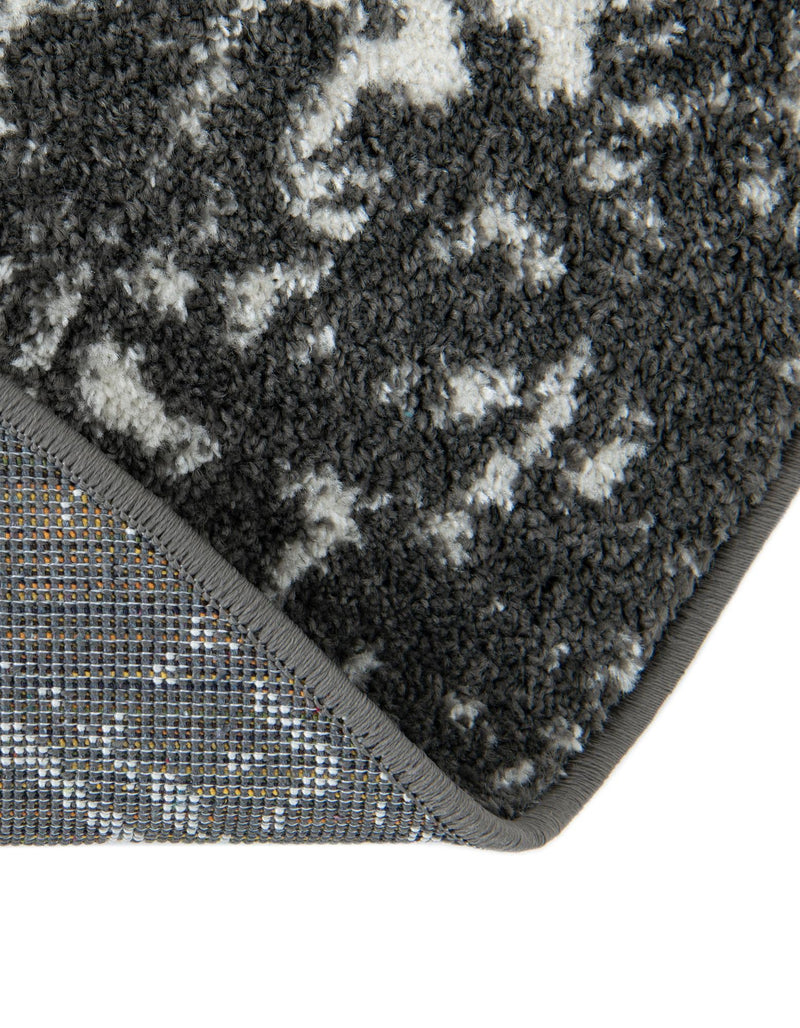 Georgetown Rugs Collection Area Rug - Dupont (Dark Gray) Oval Dark Gray lifestyle 53