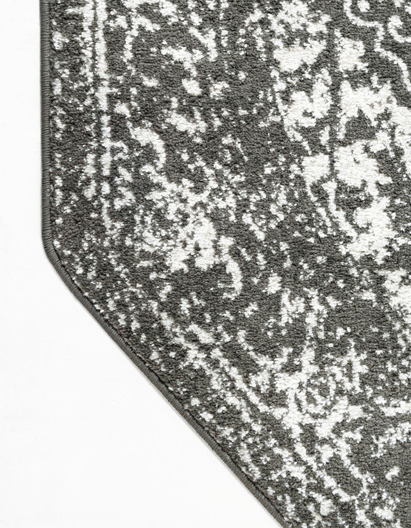 Georgetown Rugs Collection Area Rug - Dupont (Dark Gray) Octagon Dark Gray lifestyle 52