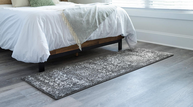 Georgetown Rugs Collection Area Rug - Dupont (Dark Gray) Runner Dark Gray lifestyle 25