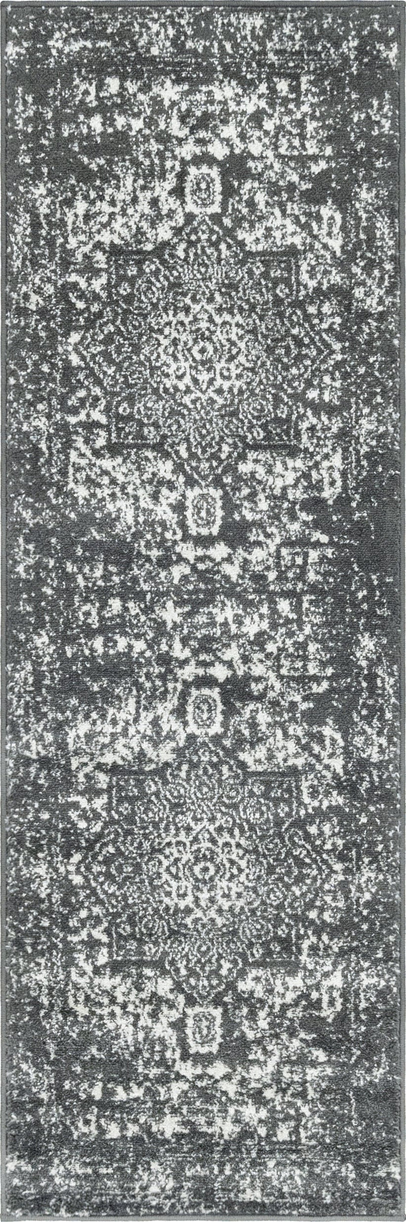 Georgetown Rugs Collection Area Rug - Dupont (Dark Gray) Runner Dark Gray lifestyle 15