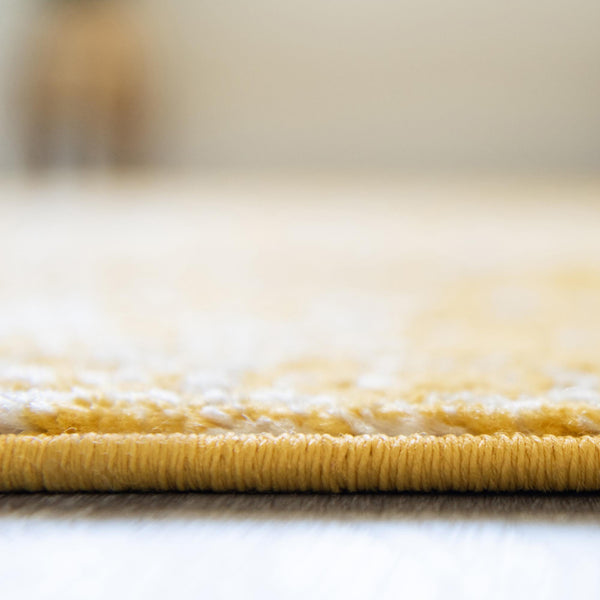 Georgetown Rugs Collection Area Rug - Dupont (Yellow) Rectangle Yellow lifestyle 5