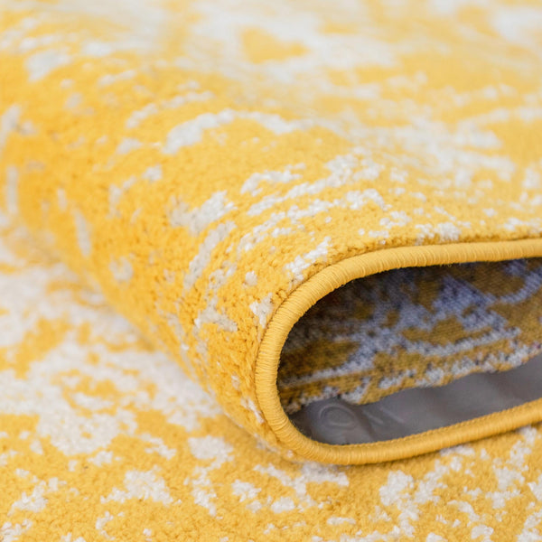 Georgetown Rugs Collection Area Rug - Dupont (Yellow) Rectangle Yellow lifestyle 7