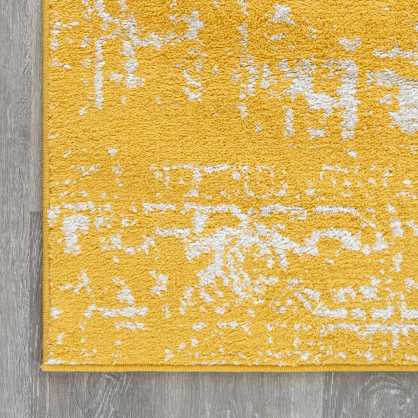 Georgetown Rugs Collection Area Rug - Dupont (Yellow) Rectangle Yellow lifestyle 9
