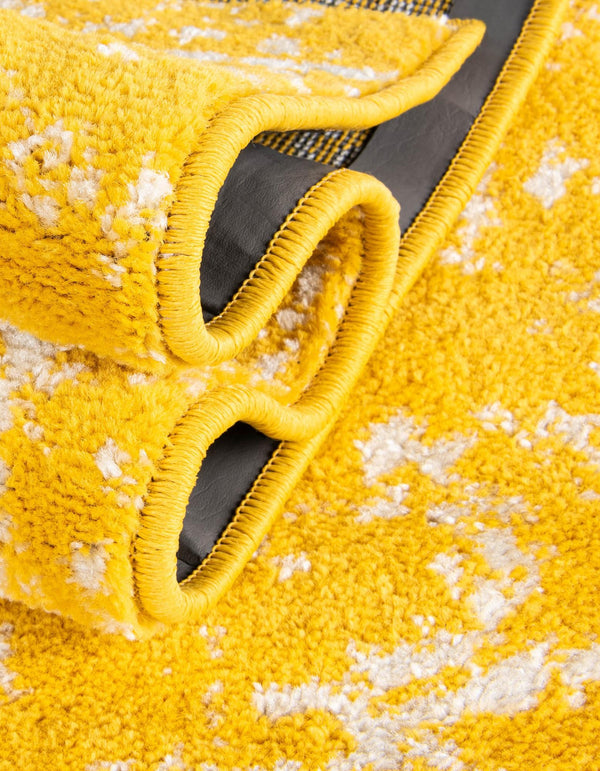 Georgetown Rugs Collection Area Rug - Dupont (Yellow) Rectangle Yellow lifestyle 12