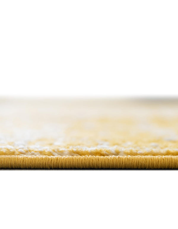 Georgetown Rugs Collection Area Rug - Dupont (Yellow) Oval Yellow lifestyle 37