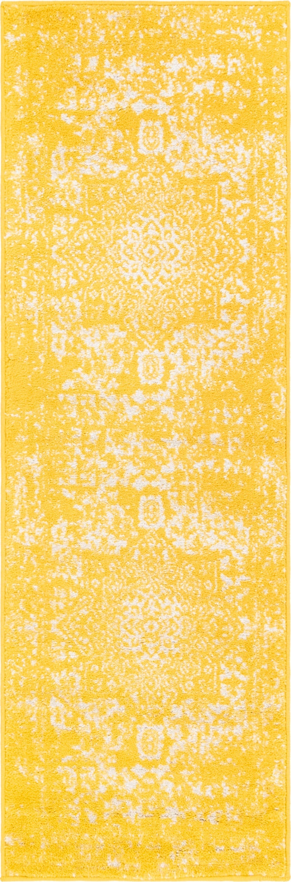 Georgetown Rugs Collection Area Rug - Dupont (Yellow) Runner Yellow lifestyle 15