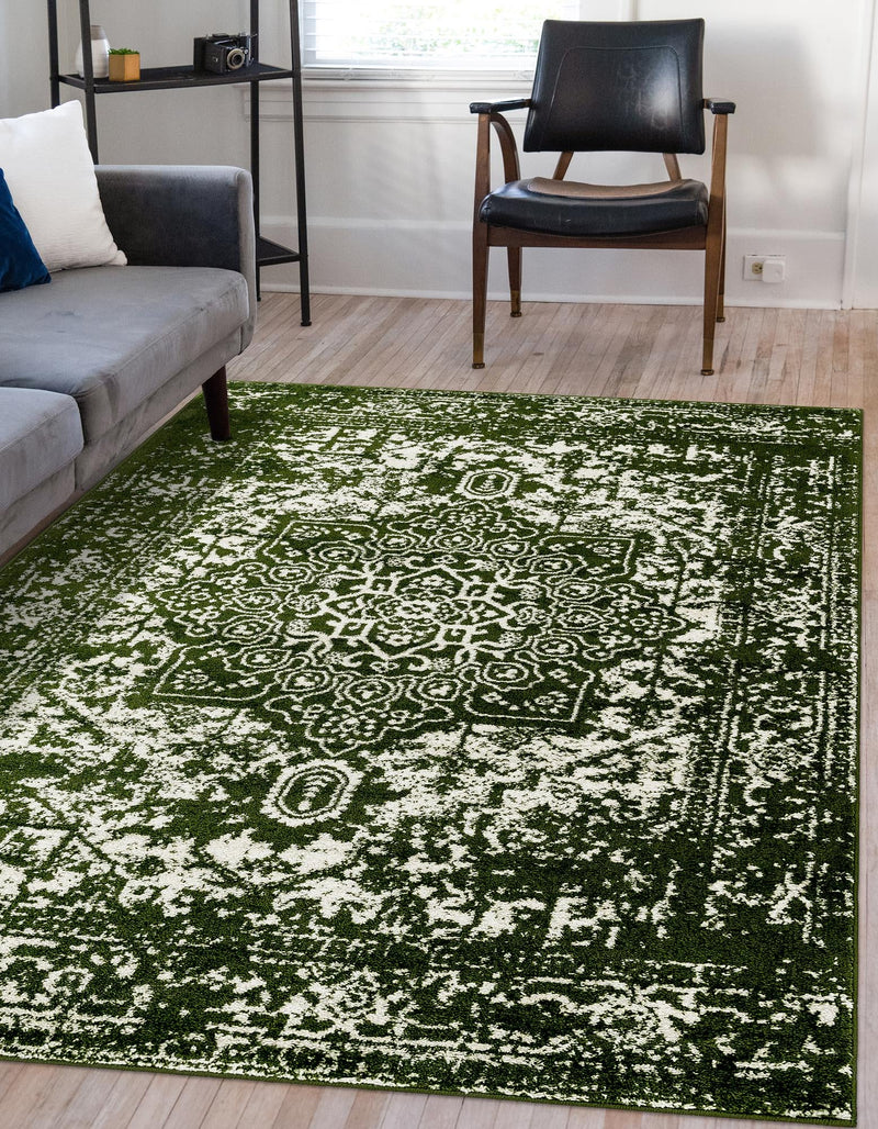 Georgetown Rugs Collection Area Rug - Dupont (Green) Rectangle Green lifestyle 4