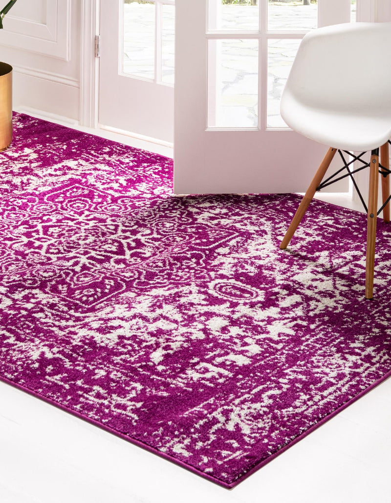 Georgetown Rugs Collection Area Rug - Dupont (Purple) Rectangle Purple lifestyle 3