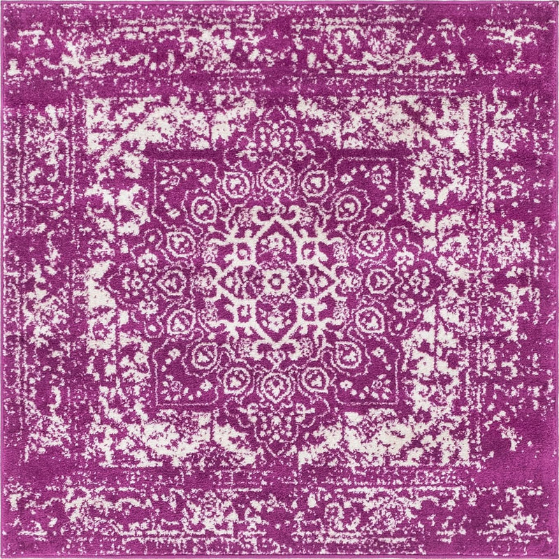 Georgetown Rugs Collection Area Rug - Dupont (Purple) Square Purple lifestyle 16
