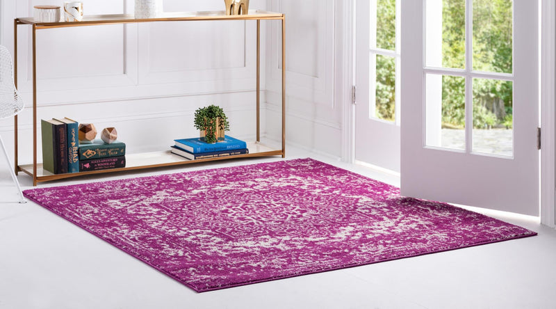 Georgetown Rugs Collection Area Rug - Dupont (Purple) Square Purple lifestyle 26