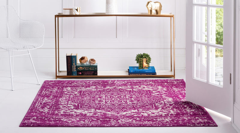 Georgetown Rugs Collection Area Rug - Dupont (Purple) Square Purple lifestyle 31