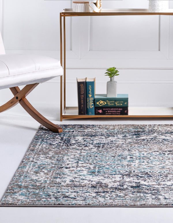 Georgetown Rugs Collection Area Rug - Dupont (Gray) Square Gray lifestyle 37